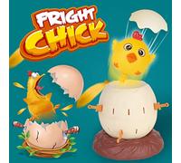 Naroote Interactive Chick Pirate Drum Lucky Stab Spoof Chicken Game Tricky Drum Bucket Game for Family Fun Suitable for Children Over 4 Years Old (Photo Color)