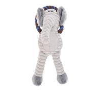 Naroote Interactive Plush Pet Toy, Soft Skin Friendly Squeaky Chew Toy with Built in Sound for Dogs Puppies Small Pets (Elephant)