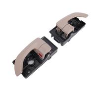 Naroote Interior Door Handle, 2PCS Inside Left Right Side Door Handle, Snap On Compatible with Tucson 2006-2009, Replaces OE 82610-2E000, 82620-2E000, Beige