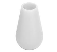 Naroote Joystick Ball Head, Style Oval Game Rocker Top Handle, M6 Interface Gaming Accessory with Ergonomic Design, Ideal for Game Console Handles (White)