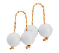 Naroote Kashaka Shaker 2 Pairs African Aslatua Single Hand Rhythm Instrument for Unforgettable Memories ABS Black Red Blue Green White Yellow Diameter 5cm 60g / Pair (Narootevo8gmyrnk2-230203TW01-5)