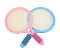 Naroote Kids Badminton Racket Set Cute Design Exercise Balance for Indoor Outdoor Fun 23 X 2 X 39cm 2 Units