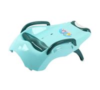 Naroote Kids Hair Washing Chair Ergonomic Foldable Multi Levels Children Shampoo Bed for Home Hair Salon Polypropylene Material (Green)