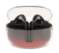 Naroote Language Translator Earbuds, Bluetooth 5.3 144 Languages Translation Wireless Translator Device with Intelligent Noise Cancellation, for IOS (Black Red)
