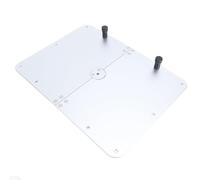 Naroote Laptop Tripod Tray, Aluminum Alloy Folding Stand with 1/4 20 Threaded Hole for Projector, DJ Equipment, 13.3 X 9.8 Inches, Portable and Adjustable