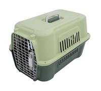 Naroote Large Capacity Portable Pet Carrier, Airline Approved Dog Travel Crate, Handheld Transport Box for Dogs Cats, PP Metal Material Easy Clean for Car Aircraft Outdoor