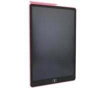 Naroote LCD Writing Tablet, Ecological Electronic Design Tablet, Plastic Pressure Detection Technology, Flexible and Educational Eye Care with Pen for Scribbling (Rosy)