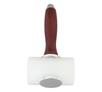 Naroote Leather Carving Hammer, Leather Carving Hammer Multifunctional Mallet Solid Wood Handle Efficient Shock Absorption High Precision Ergonomic for Cutting (T Shaped)