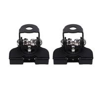 Naroote LED Light Bar Mounting Bracket, All Metal Structure Bracket, Adjustable Joints with Rubber Protection Sleeve, Ideal for SUV, Truck, ATV, UTV & Pickup Off Road Vehicles (Black)