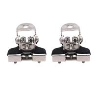 Naroote LED Light Bar Mounting Bracket, All Metal Structure Bracket, Adjustable Joints with Rubber Protection Sleeve, Ideal for SUV, Truck, ATV, UTV & Pickup Off Road Vehicles (Silver)