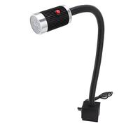 Naroote LED Magnetic Work Light, 9W 24V Aluminum Flexible Gooseneck Lamp with 360 Degrees Adjustable Neck and Strong Magnetic Base, Ideal for CNC Lathe Drill Press Machine Tools Workshop