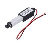 Naroote Linear Actuator 12V, Actuator 12V 30mm DC Noise Cancelling Short Circuit Protection Electric Mini Electric Linear (Stroke 30mm-30mm/s-20N)