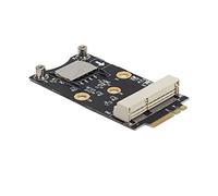 Naroote M.2 to Mini PCI-E Adapter Compact Expansion Board for 3G 4G WiFi Module with SIM Card Slot, Easy Install Plug and Play for Desktop System