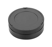 Naroote M Mount Camera Lenses Metal Rear Lens Cap Protective Cover for Water Dust Scratch with Lightweight Portable Design for Photography Enthusiasts (Black)