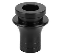 Naroote M12x1.25 Shift Knob Boot Retainer, Durable Aluminum Alloy Adapter for Manual Transmission Vehicles, Fit Fit for Subaru, for Nissan, for Ford, 1 X Unit (Black)