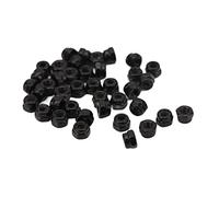 Naroote M2.5 RC Wheel Lock Nut Set, Durable Hex Nuts (Black)