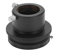 Naroote Macro Lens Adapter Aluminum Alloy Camera to Eyepiece SLR Camera Mount 1.25in Telescope Interface for F, Manual Focus, Suitable for All 1.25in Telescope Eyepieces, Black