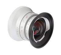 Naroote Manual Primary Objective, Manual Focusing Objective 12 Mm APS C for Photography (Silver)