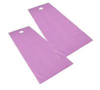Naroote Massage Table Cover Sheet Oil Resistant Breathable 2pcs for Beauty Salon Bed Sheets,SPA Bed Cover Soft Cotton Fabric for Massage, SPA Center 78.7 X 29.5in (Violet)