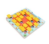 Naroote Matching Memory Game, Double Sided Wooden Board Flip to Win Camping Travel Activity Toys with Dual Gameplay Mode, Educational Learning Road Trip Toys for 3-5 Year Old Kids