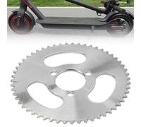 Naroote Metal 55 Tooth High Performance Crankset Gear Plate for Electric Scooter Chain Sprocket, Stable and Durable, for Electric Scooter Riders, Metal