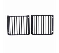 Naroote Metal Front Lamp Guard Grille 2 Pcs Durable Accessories for -4 RC Crawler Car Metal Lightweight