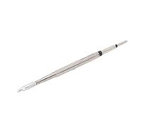 Naroote Metal Soldering Tip Durable Replacement for JBC 210, Fast Heating Up, Ideal for Chip Repair (C210 002 Curved Tip)