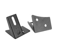 Naroote Metal Spotlight Holder Bracket Fit for JK 2007-2017, Durable and Resistant A-Pillar Mount, Easy Install, Black, 2 Units