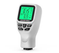 Naroote Metal Thickness Tool, Paint Meter For Cars High- Coating Thickness With Battery Power Indicator and Automatic Shutdown Function Paint (White)