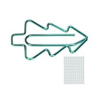 Naroote Metal Tree Shape Cute Paper Clips 100Pcs Lightweight Portable for Office Home Document Classification