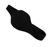 Naroote Microphone Belt, Fitness Instructor Carrying Pouch, Adjustable Waist Bag with Diving Fabric, Water Proof, Securely Holds & Lightweight for Trainers, Speakers, Singers, Black