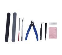 Naroote Model Tool Kit Premium Alloy Steel 3D Printer Craft Tools Set for Model Building Practical Use in Classroom and Laboratory