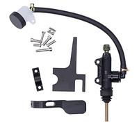 Naroote Motorcycle Clutch Thumb Brake Lever Rear Fit for Master Pump Kit Durable Aluminium Alloy Easy Install for Motorcycle Enthusiasts