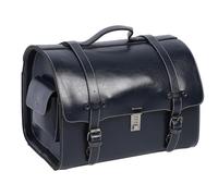 Naroote Motorcycle Rear Boot Bag, Robust Trunk Storage Bag for VersaAilile Motorcycle 29.5l Fashionable Look Storage Case for Scooter (Dark Blue)