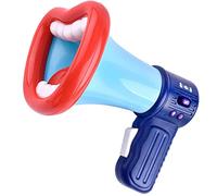 Naroote Mouth Shape Voice Changer Horn Toy for Kids with Skid Handle Colorful Design, Recording and Sound Effects, for Role Playing and Creative Expression (Standard)