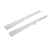 Naroote Music Stand Page Holder Practical Acrylic Book Clamp/Holder for Musicians and Composers for Windy Conditions 2 Pieces Transparent