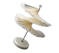 Naroote Nail Art Display Stand, Portable Spiral Color Chart with 120 Sticks for Nail Salons and Artists, Durable PP Material (Original Color)