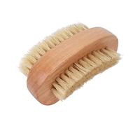 Naroote Nail Brush Double Sided Fingernail Toenail Cleaning Scrub Brush for Men Women, Dead Skin Removal Exfoliating for Home Use, Eco-Friendly Wooden Material