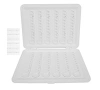 Naroote Nail Gel Polish Display Book Convenient Removable Nail Color Display for Salon with 120 Rooms for Tips Organization Made of High-End Material for Professional Salon Use