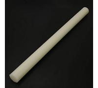 Naroote Nylon Round Rod White Bar for Machinery Buffer or Shock Absorber 20 * 500mm/0.8 * 19.7inch Ideal Die Spring for Various Machinery (35 * 500mm)