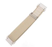 Naroote Nylon Strap for Forerunner 945, 22mm Quick-Release Smartwatch Bracelet for Phenix 7 for Replacement (Vintage White)