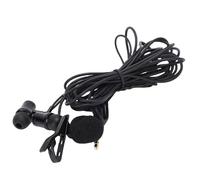 Naroote On Lapel Microphone, Wired Earbuds with Microphone, Smart Noise Reduction Mic for Live Streaming Singing, Ideal for Video Recording Interview