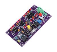 Naroote Operational Amplifier Tester, Op Amp Tester Op Amp Test Board for Single Double Quad ICs with LED Indicators DC12V Power