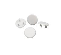 Naroote Outlet Covers, Outlet Cover Item Type: Material: ABS Light Switch Plate 【User-Friendly Design】 Easy to Install When are Not in Use, The Electrical (New Thin British Style - White)