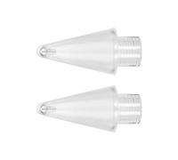 Naroote Pencil Tips Pro Grade Replacement Tips for M Pencil 2nd Fluent Drawing Easy to Install 2PCS for Artists Designers (Transparent)