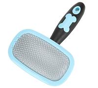 Naroote Pet Brush 360° Rotatable Deshedding Tool for Cats and Dogs, Soft PP Material, Easy to Clean, Ideal for Grooming Pets (Dotted with blue)