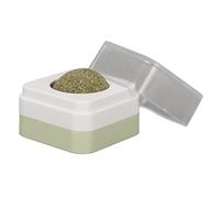 Naroote Pet Cat Toothbrush Toy Catnip Wall Sticker