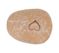 Naroote Pet Memorial Stone, Custom Engraved Pet Grave Marker, Personalized Memorial Garden Stone with Heartfelt Design, Ideal for Dogs Cats (Love Sand Color)