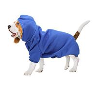 Naroote Pet Winter Warm Hoodie Sweatshirt Coat for Dogs Puppy Cats, Cute Polyester Dog Sweatshirt for Cold Days, Pink XS, S, L, XL, XXL (XXL)