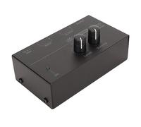 Naroote Phono Preamplifier, Independent Volume Control with Very Low Noise, 1/4 "output, Metal Shell, Phono, Preamp, Entrance for Disk (UK Plug)